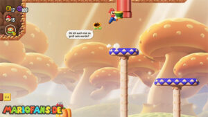 Fungi Mines — Super Mario Bros. Wonder walkthrough screenshot