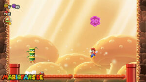 Fungi Mines — Super Mario Bros. Wonder walkthrough screenshot