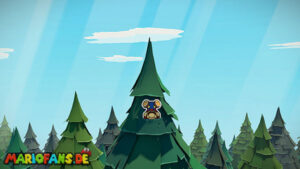 Whispering Woods — Paper Mario: The Origami King walkthrough screenshot