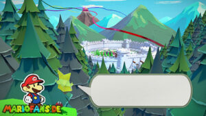 Whispering Woods — Paper Mario: The Origami King walkthrough screenshot