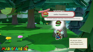 Whispering Woods — Paper Mario: The Origami King walkthrough screenshot