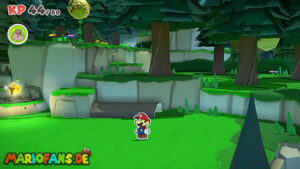 Whispering Woods — Paper Mario: The Origami King walkthrough screenshot