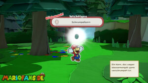 Whispering Woods — Paper Mario: The Origami King walkthrough screenshot
