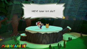 Whispering Woods — Paper Mario: The Origami King walkthrough screenshot