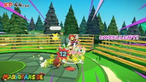 Whispering Woods — Paper Mario: The Origami King walkthrough screenshot