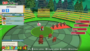 Whispering Woods — Paper Mario: The Origami King walkthrough screenshot
