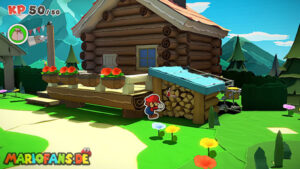 Whispering Woods — Paper Mario: The Origami King walkthrough screenshot