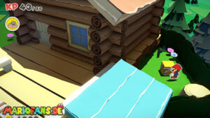Whispering Woods — Paper Mario: The Origami King walkthrough screenshot