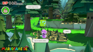 Whispering Woods — Paper Mario: The Origami King walkthrough screenshot