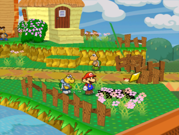 Paper Mario: The Thousand-Year Door illustrated walkthrough