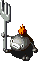 Forkie — original Super Mario RPG creature artwork