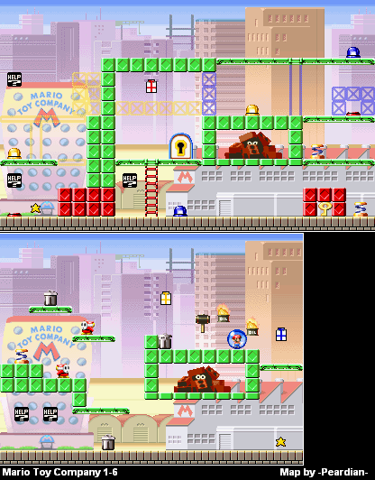 Mario vs. Donkey Kong illustrated walkthrough