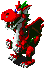 Bahamutt — original Super Mario RPG creature artwork