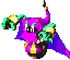 Domino — original Super Mario RPG creature artwork