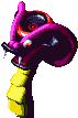 Mad Adder — original Super Mario RPG creature artwork