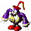 Punchinello — original Super Mario RPG creature artwork