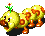 Wiggler — original Super Mario RPG creature artwork