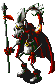 Speardovich — original Super Mario RPG creature artwork
