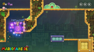 Fungi Mines — Super Mario Bros. Wonder walkthrough screenshot