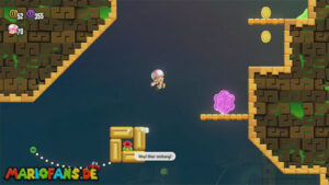 Fungi Mines — Super Mario Bros. Wonder walkthrough screenshot