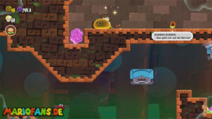 Fungi Mines — Super Mario Bros. Wonder walkthrough screenshot