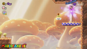 Fungi Mines — Super Mario Bros. Wonder walkthrough screenshot