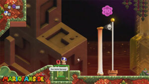 Shining Falls — Super Mario Bros. Wonder walkthrough screenshot