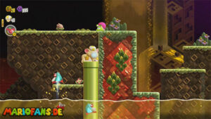 Shining Falls — Super Mario Bros. Wonder walkthrough screenshot