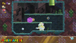 Shining Falls — Super Mario Bros. Wonder walkthrough screenshot