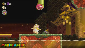 Shining Falls — Super Mario Bros. Wonder walkthrough screenshot
