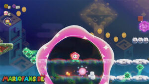 Shining Falls — Super Mario Bros. Wonder walkthrough screenshot