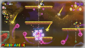 Shining Falls — Super Mario Bros. Wonder walkthrough screenshot