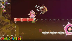 Shining Falls — Super Mario Bros. Wonder walkthrough screenshot