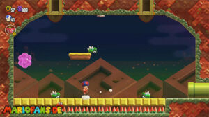 Shining Falls — Super Mario Bros. Wonder walkthrough screenshot