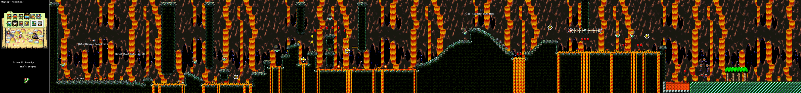 Extra 1 — Poochy Ain't Stupid — full SNES stage map