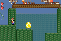 Super Mario Advance walkthrough screenshot