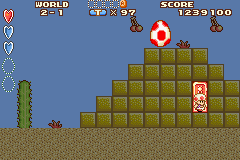 Super Mario Advance walkthrough screenshot