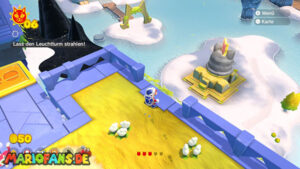 Pounce Bounce Isle — Super Mario 3D World + Bowser’s Fury walkthrough screenshot