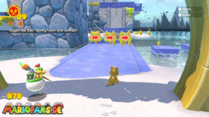 Pounce Bounce Isle — Super Mario 3D World + Bowser’s Fury walkthrough screenshot