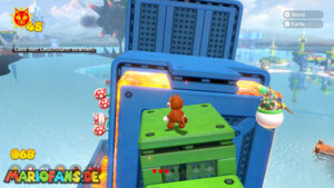 Roiling Roller Isle — Super Mario 3D World + Bowser’s Fury walkthrough screenshot