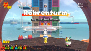 Pipe Path Tower — Super Mario 3D World + Bowser’s Fury walkthrough screenshot