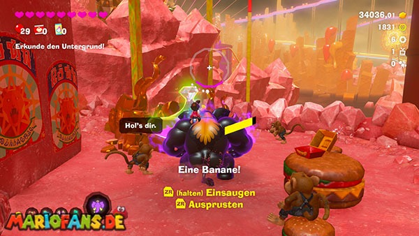 Donkey Kong Bananza illustrated walkthrough