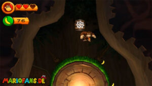World 9 — Cloud — Donkey Kong Country Returns HD walkthrough screenshot
