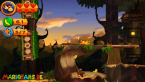 World 9 — Cloud — Donkey Kong Country Returns HD walkthrough screenshot
