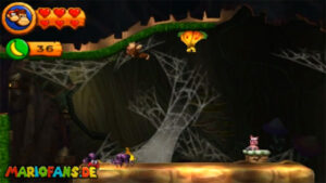 World 9 — Cloud — Donkey Kong Country Returns HD walkthrough screenshot