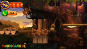 World 9 — Cloud — Donkey Kong Country Returns HD walkthrough screenshot
