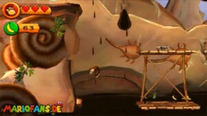 World 9 — Cloud — Donkey Kong Country Returns HD walkthrough screenshot