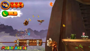 World 9 — Cloud — Donkey Kong Country Returns HD walkthrough screenshot