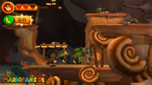 World 9 — Cloud — Donkey Kong Country Returns HD walkthrough screenshot