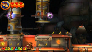 World 9 — Cloud — Donkey Kong Country Returns HD walkthrough screenshot
